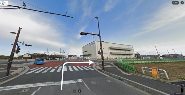 埼玉スタジアム東側出口の写真